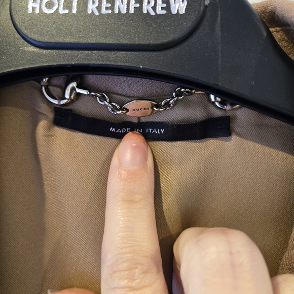 Gucci Camel Wool Pantsuit Size IT 36 - Picture 9 of 15